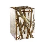 Spur Drift Wood Occasional Table 30 X 30 X 45cm Bring The Spirit Of Natural Ure Indoors With This