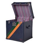 Oxford Small Trunk With Brown Trim Traditional Tartan 51.5 X 45 X 58cm The University Of Oxford