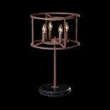 Crown Table Lamp Antique Rust The Crown Collection Is An Interpretation Of Industrial Design