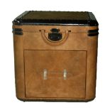 Vantage Lamp Table Reinterpretation Of The Vintage Steamer Trunks This Coffee Table Is Detailed With