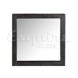 Sazerac Square Mirror This Polished Leather Mirror Is Absolutely Stunning Perfect For An Entryway Or