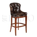 Grosvenor Bar Stool Vintage Cigar/Antique Oak 58 X 56 X 121cm