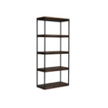 Rochelle Bookcase Oak Top And Iron Frame These Handcrafted Pieces Combine The Warmth Of Lightly