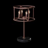 Arlington Table Lamp At Rust 40 X 40 X 62cm