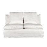 Wave Sectional 3 Seater -Nimbus Pure 249 X 113 X 94cm Like White Cotton Wool Clouds On A Bright Blue