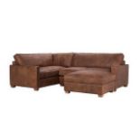 Farringdon Sectional Right Hand Facing 2 Seater Sectional Piece Chur Choco