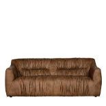 Ruffed Compact Sofa 3 Seater -Full Rebel 187 X 90 X 72cm Our Original Ruffed Sofa Has Been