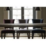 Mimi Dining Chair Sioux Charcoal And Black A Range Of Wooden Legs And Beautiful Leathers Make The