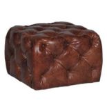 Benson Square Sm Footsol-Vm.Duck 61 X 61 X 42cm The Benson Footstool Collection Encompasses All That