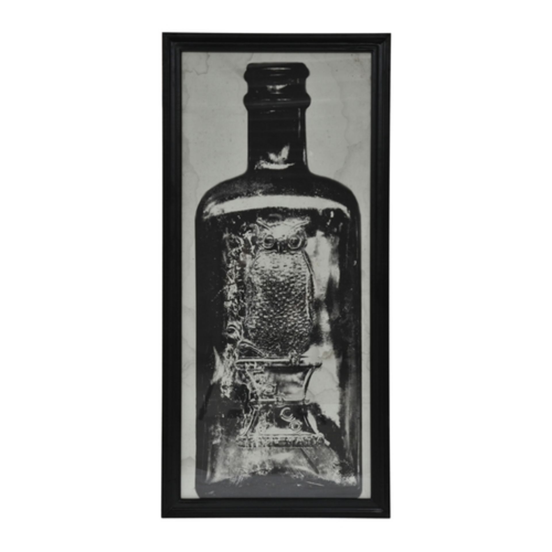 Graphics Copper Bottle 1 Black Wood 59 X 3 X 130.5cm