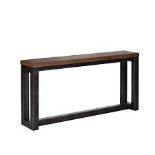 Ironoak Console 152x30cm-Saloon&Iron 152.4 X 30.5 X 76cm