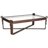 Swash Buckler Rectangular Coffee table 135 X 84 X 44cm Created as Designer Furniture Collection