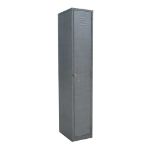 American Lockers Slim 1 Door Buff Steel A Throwback The School Hall Storage Solutions Of