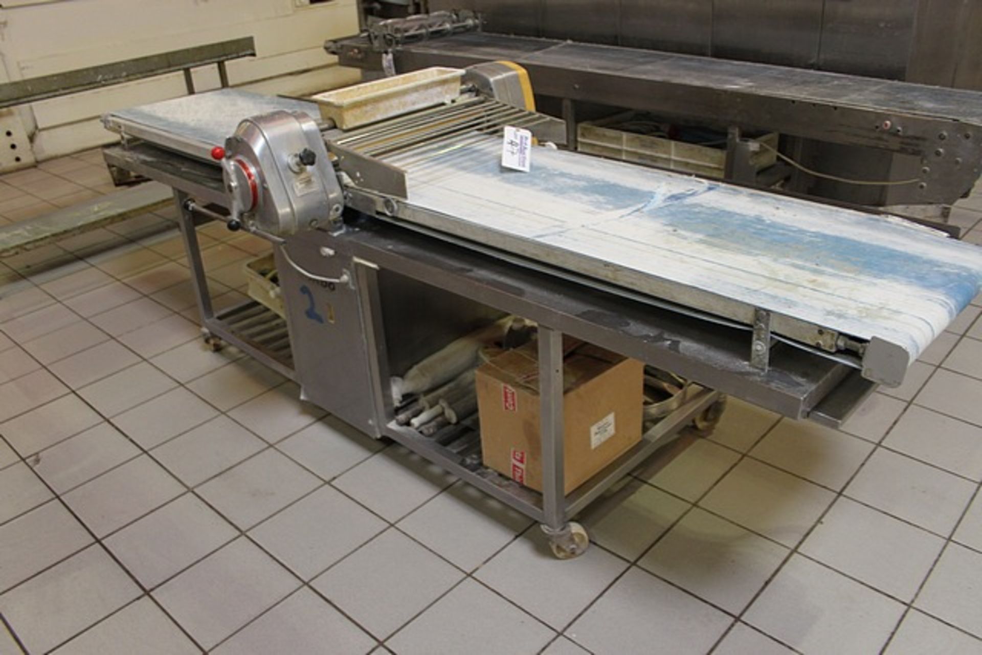 Rondo SFA64 pastry break 600mm belt tables 1600mm length (S/n A6131022) - Image 2 of 2