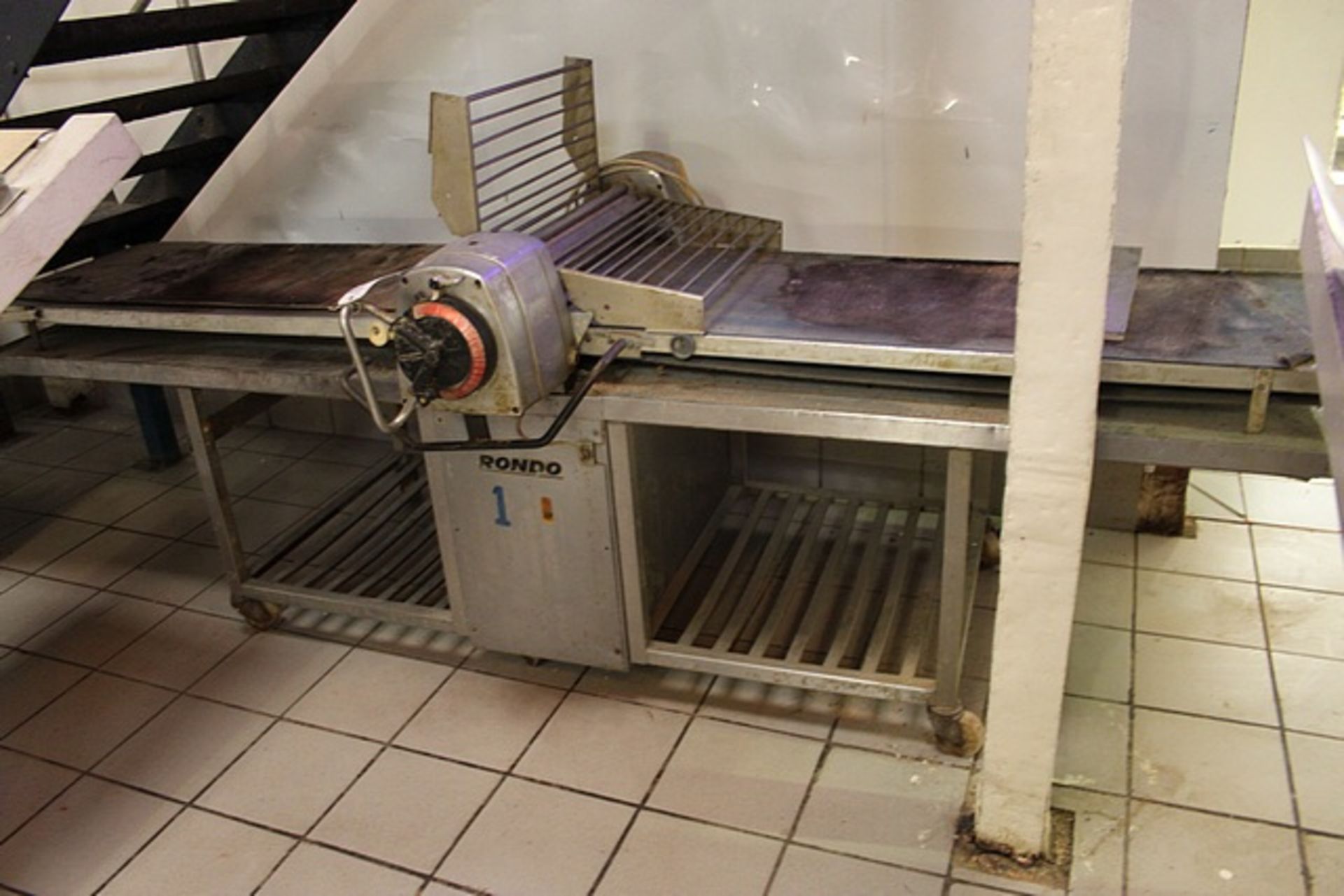 Rondo Seewer pastry break belt width 600mm each table 1550mm length - Image 2 of 2