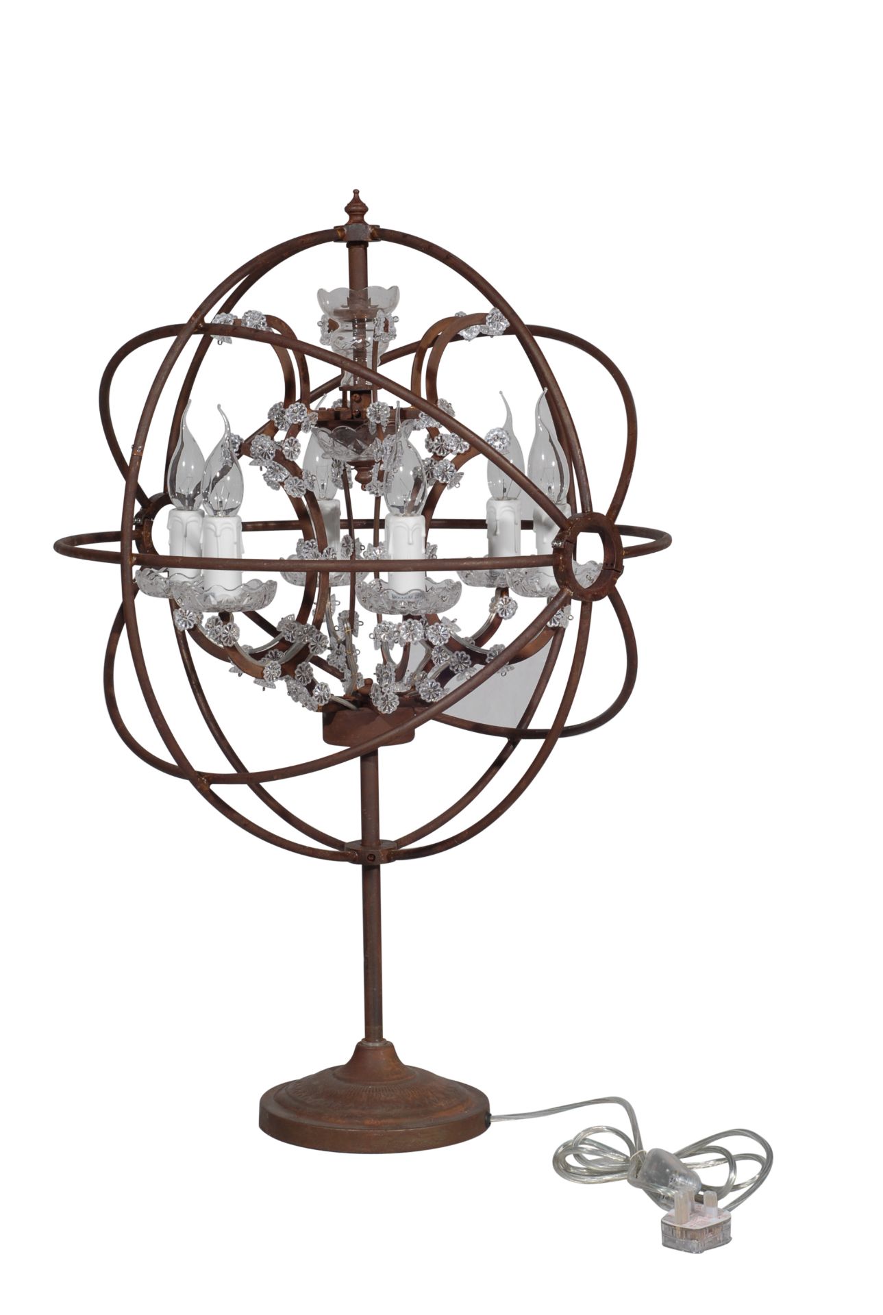 Gyro Table Lamp The Gyro Crystal Lighting Collection Is Inspired By Nineteenth Century - Image 2 of 2