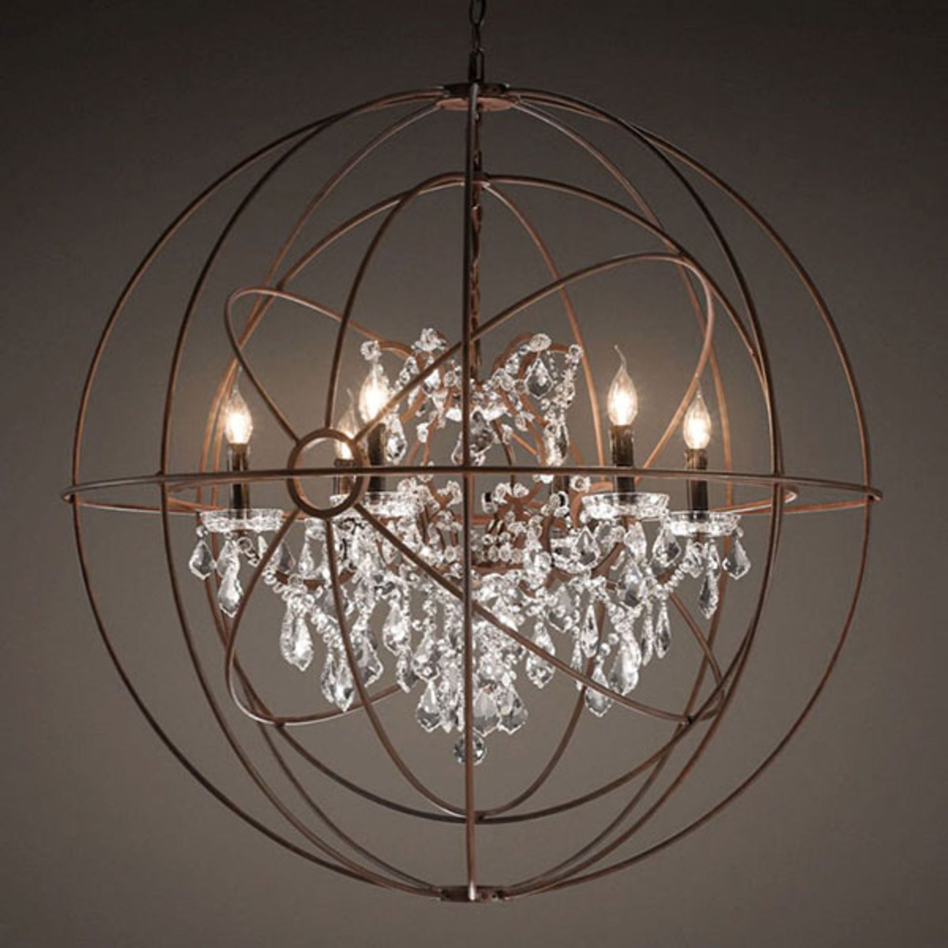 Gyro Crystal 32 Chandelier 83cm The Gyro Crystal Lighting Chandelier Is Inspired By Nineteenth