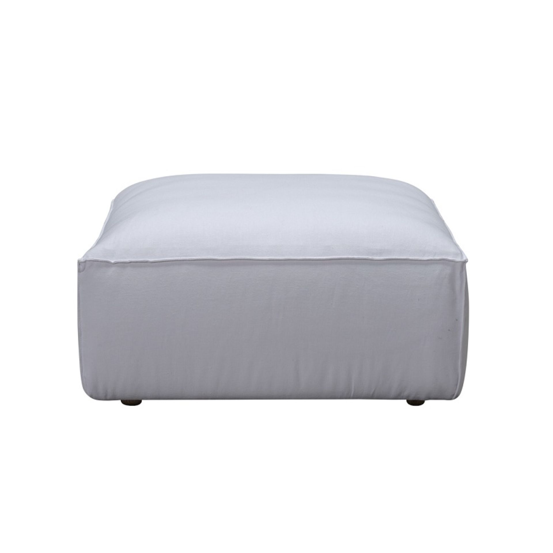 Nirvana Medium Sectional Footstool -Whp Whi 85 X 85 X 42cm When It Comes To True Lounging The