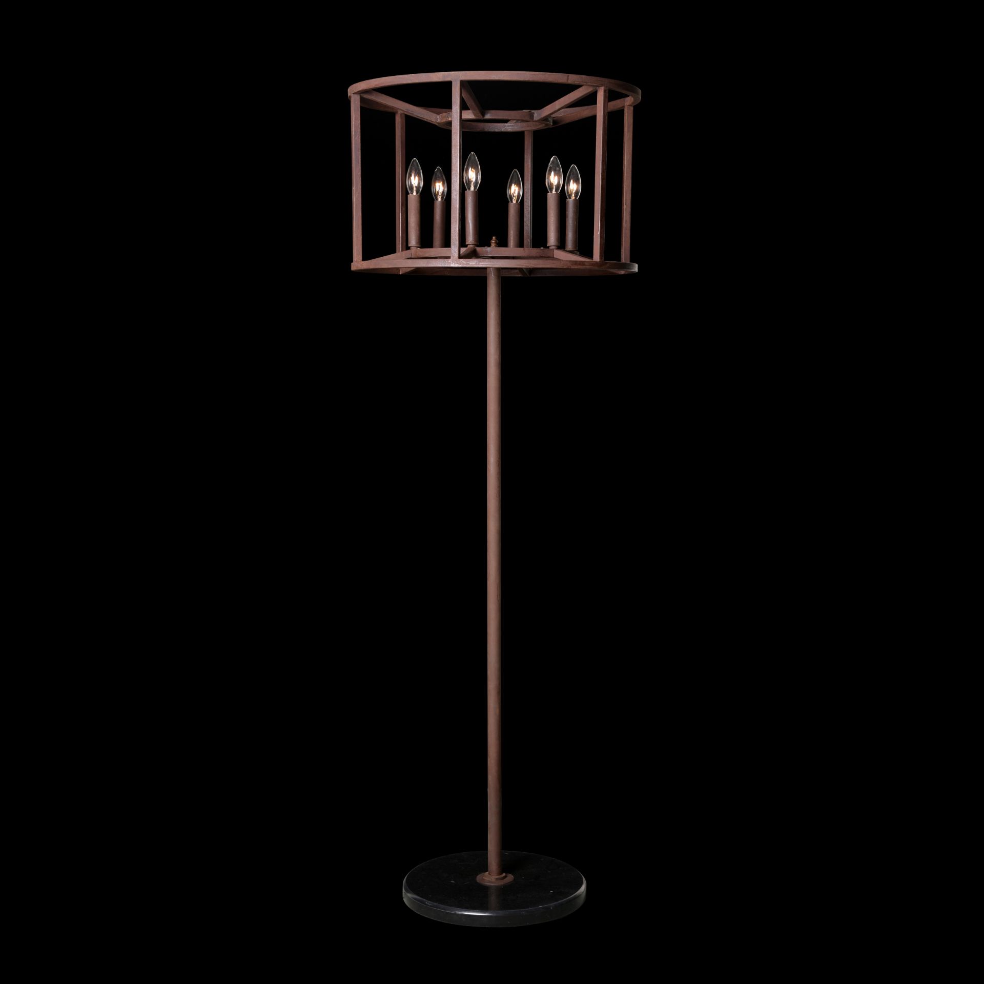 Crown Floor Lamp Natural 60 X 60 X 170cm The Lighting Crown Floor Lamp Is Inspired By The Industrial