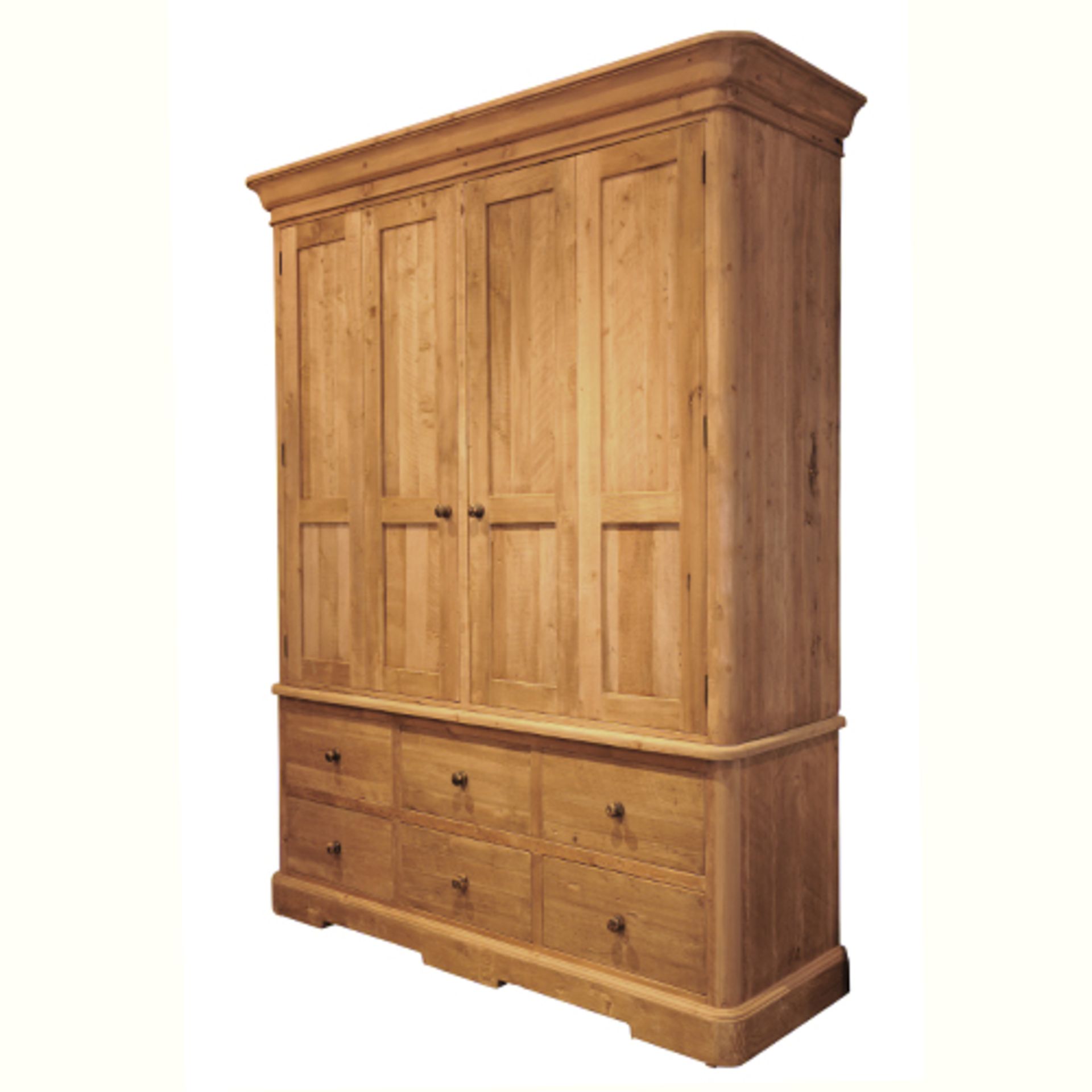 Kitchen Housekeeper Cupboard Genuine English Reclaimed Timber 196 X 68 X 249cm The Traditional