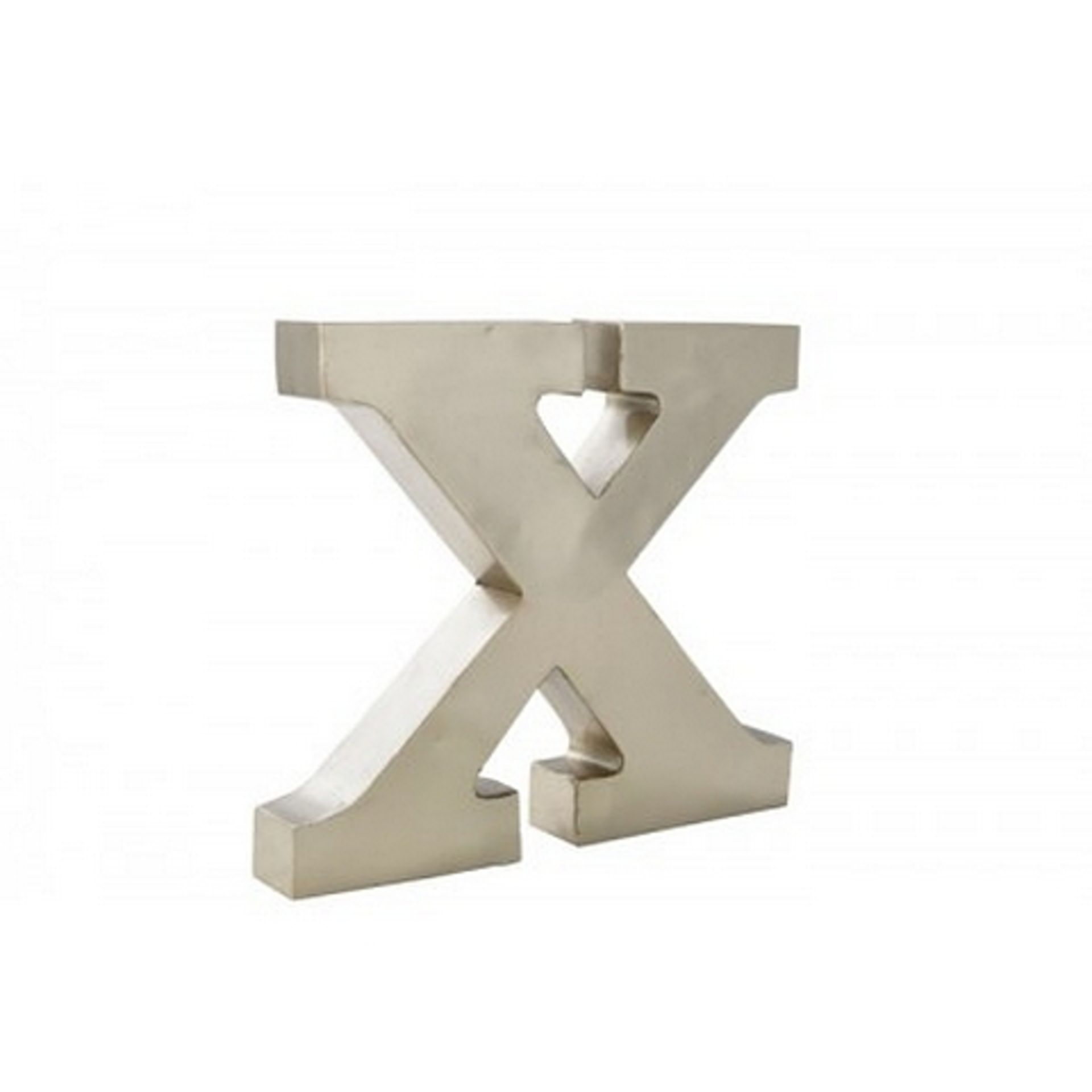 Letter X Metal -Aero 46 X 10 5 X 50 5cm