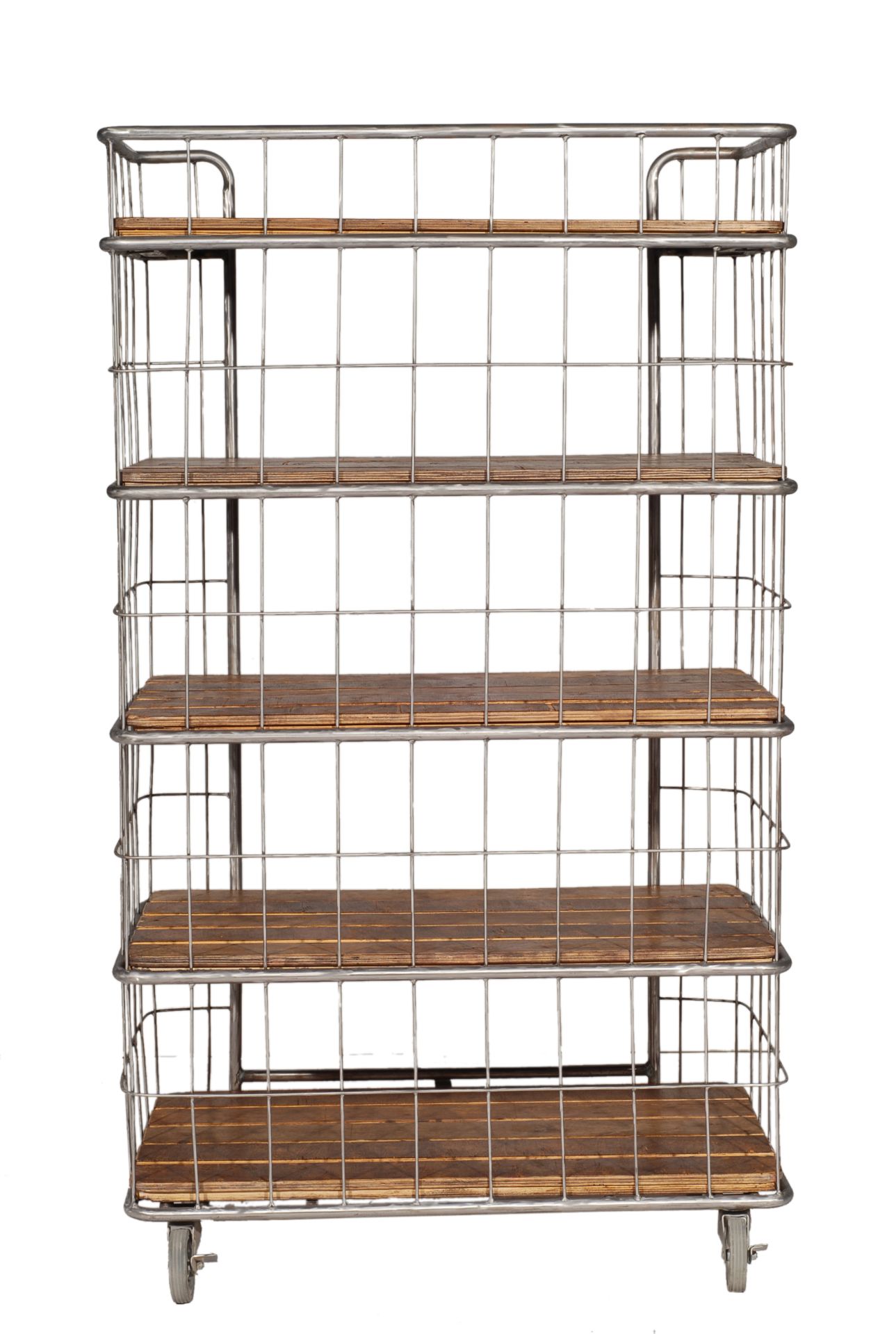 Bakers Rack Single Bookcase Plywood 93 X 56 X 160cm - Image 2 of 2