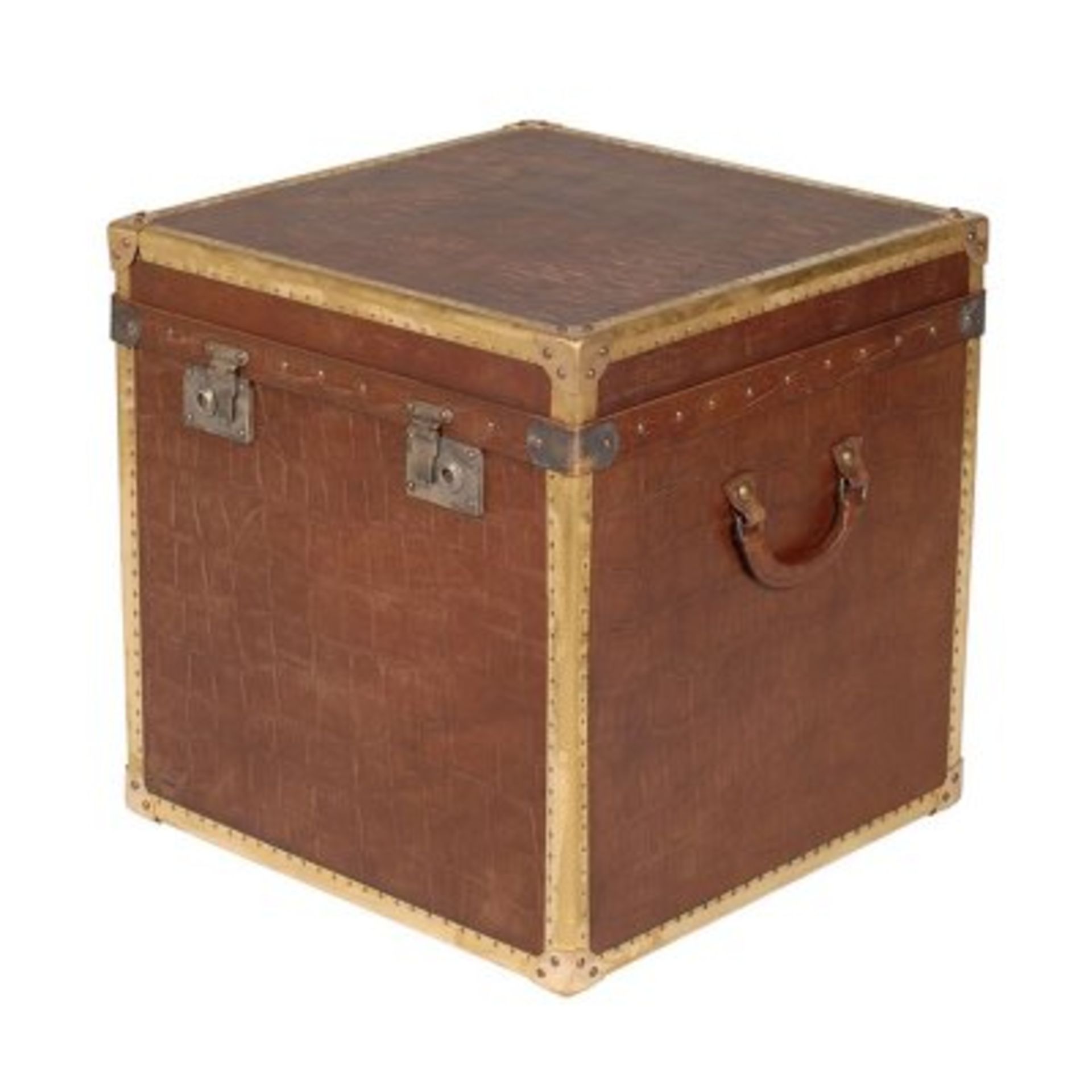 White Star Trunk Authentic Croco 60 X 59 X 60cm A Larger Version Of The London Trunk White Star Is