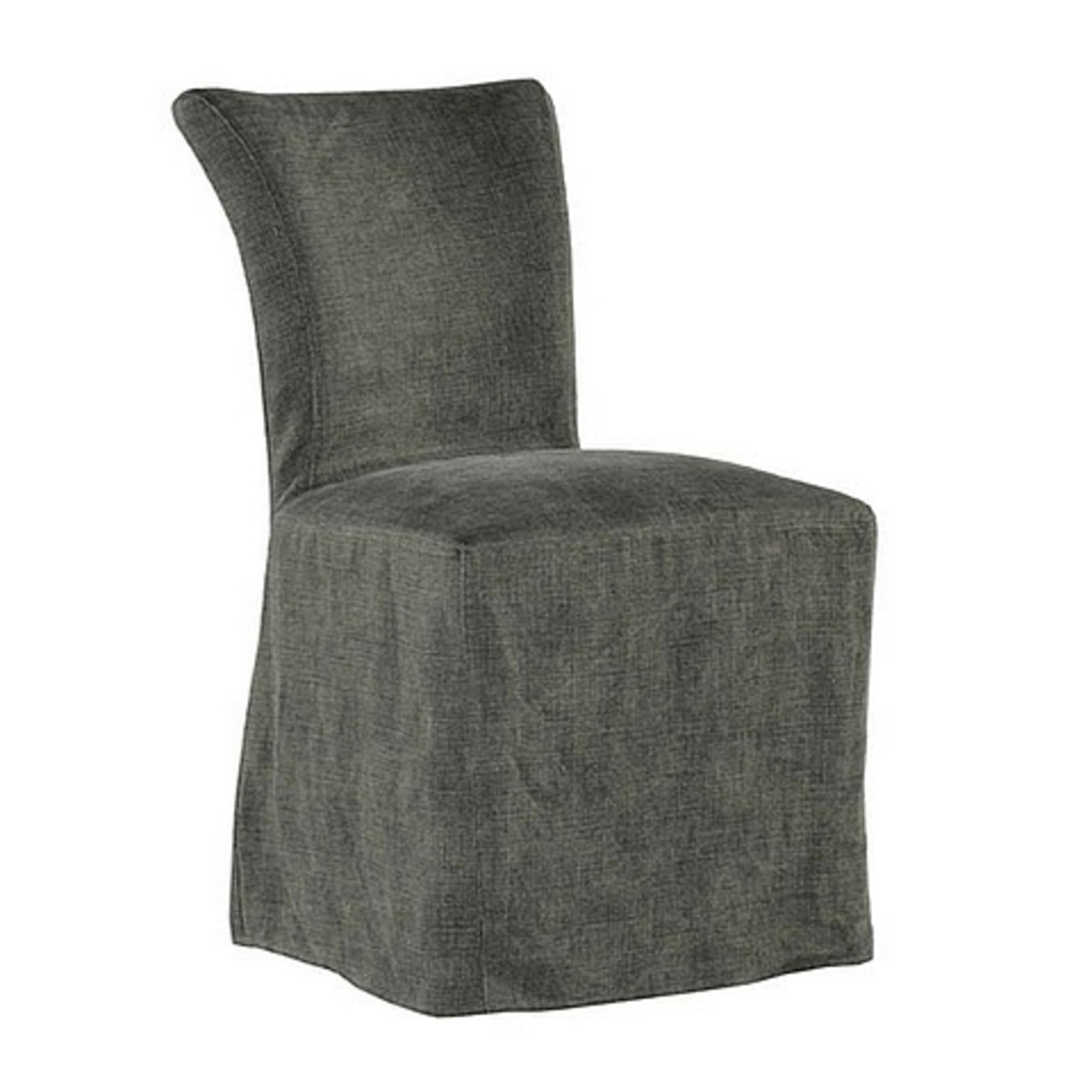Mimi Loose Cover Dining Chair Scuff Linen Gorse 51 X 62 X 89cm