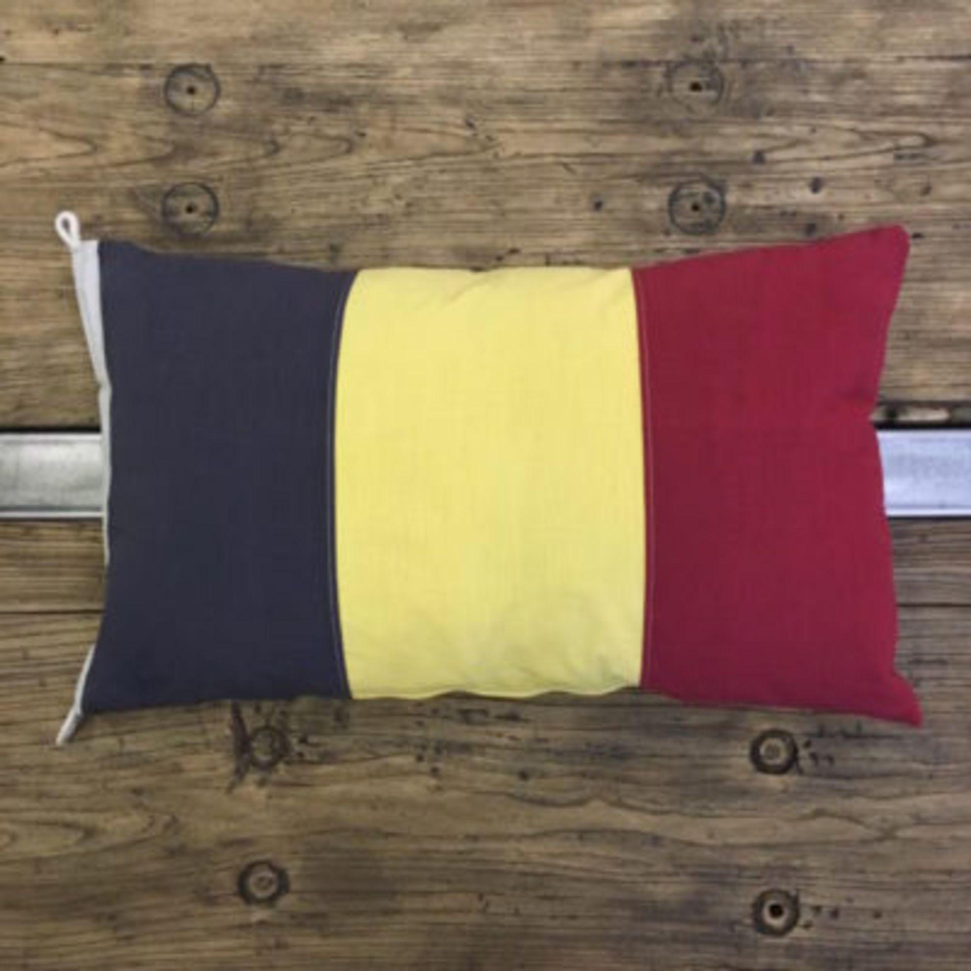 Flag Medium Cushion Belgium 130 X 70 X 21 5cm Flags Enable Bold Statements On Affiliations Roots