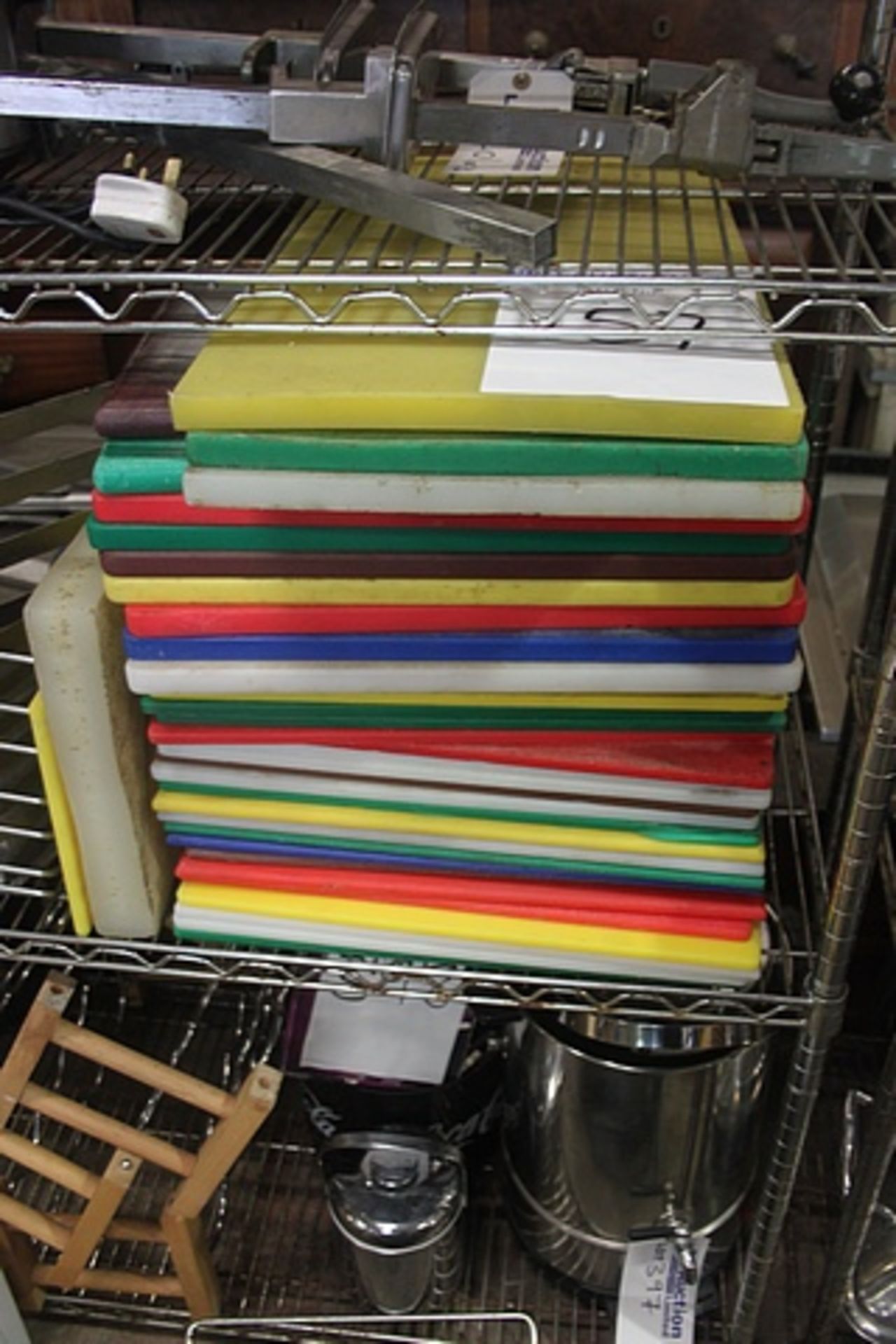 Large quantity of chopping boards