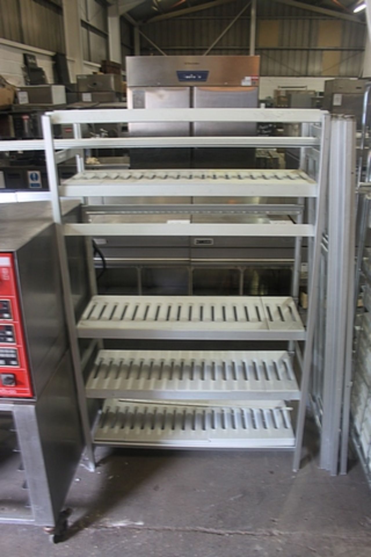 selection of freezer racking