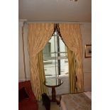 Fully lined curtains yellow 2300mm drop