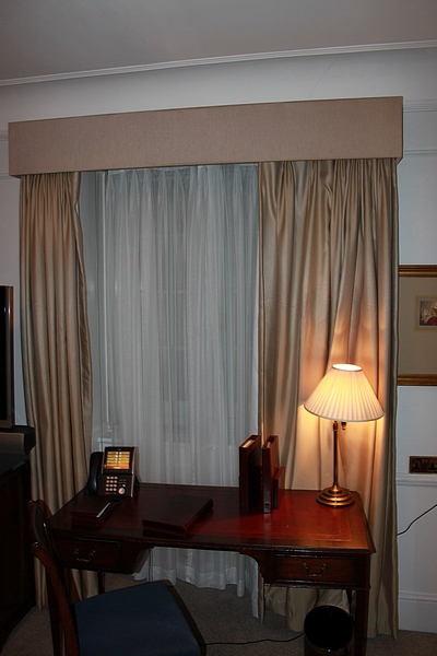 Fully lined curtains 2300mm drop