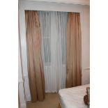 Fully lined curtains 2300mm drop