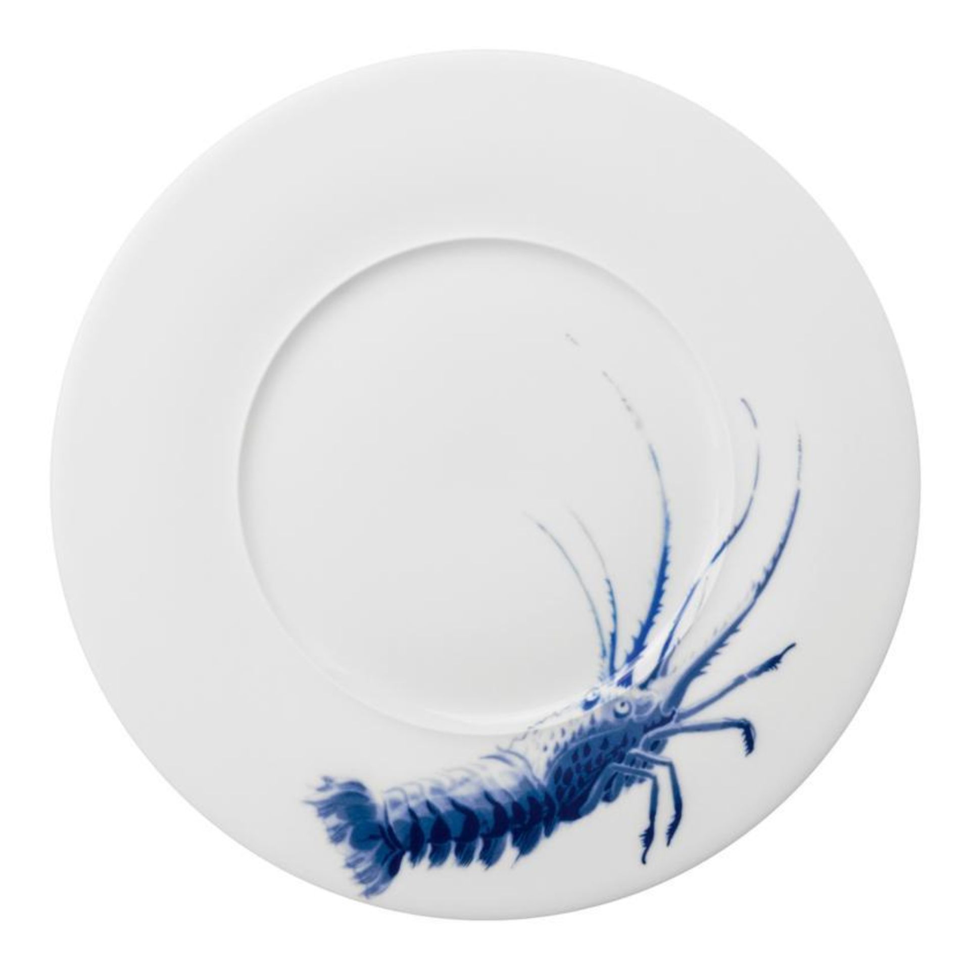 12 x Hering Berlin Ocean Gourmet Plate, Broad Rim 1,202 Kg Ø320 H30