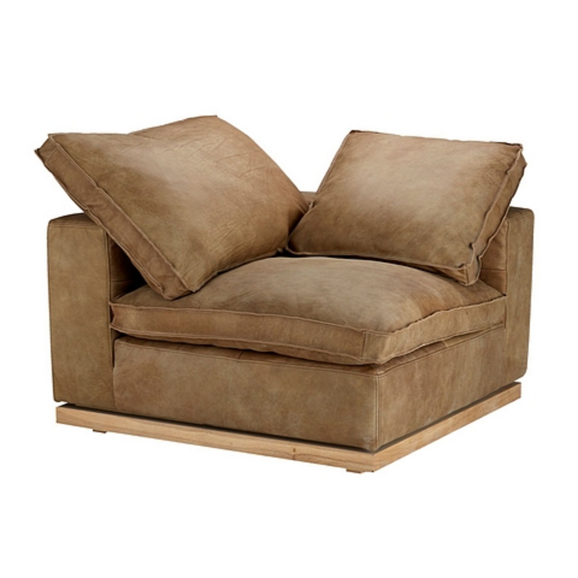 F299 Catnap Sectional Corner Iro.Cre & Bn.N.O