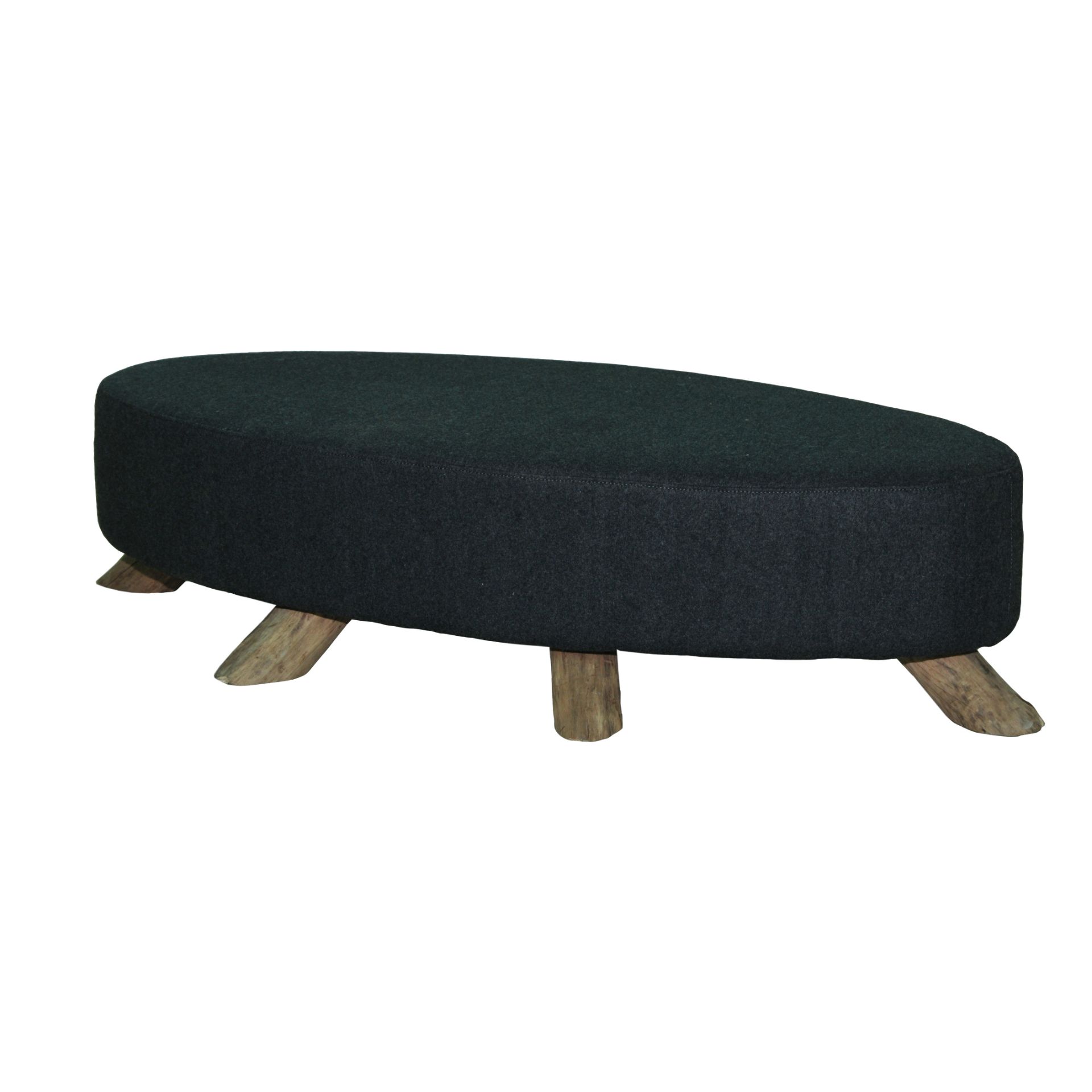 F085 Pouf Seekoo Peb.Lth 131x63x31cm RRP £ 1356