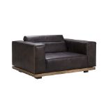 Gravity Sofa 1.5 Seater Napinha Ebony & Weathered Oak 143x105x71cm RRP £ 3399