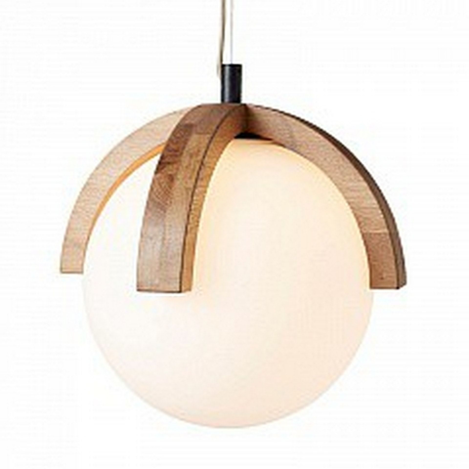 L254 Moonbud Pendant Lighting 49cm Opaline & Pu.N.O(Uk)