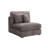 Antipode Sectional Sofa Set Compsiring 1 Seater Aussie Royal Grey 96x117x99cm RRP £ 2700,