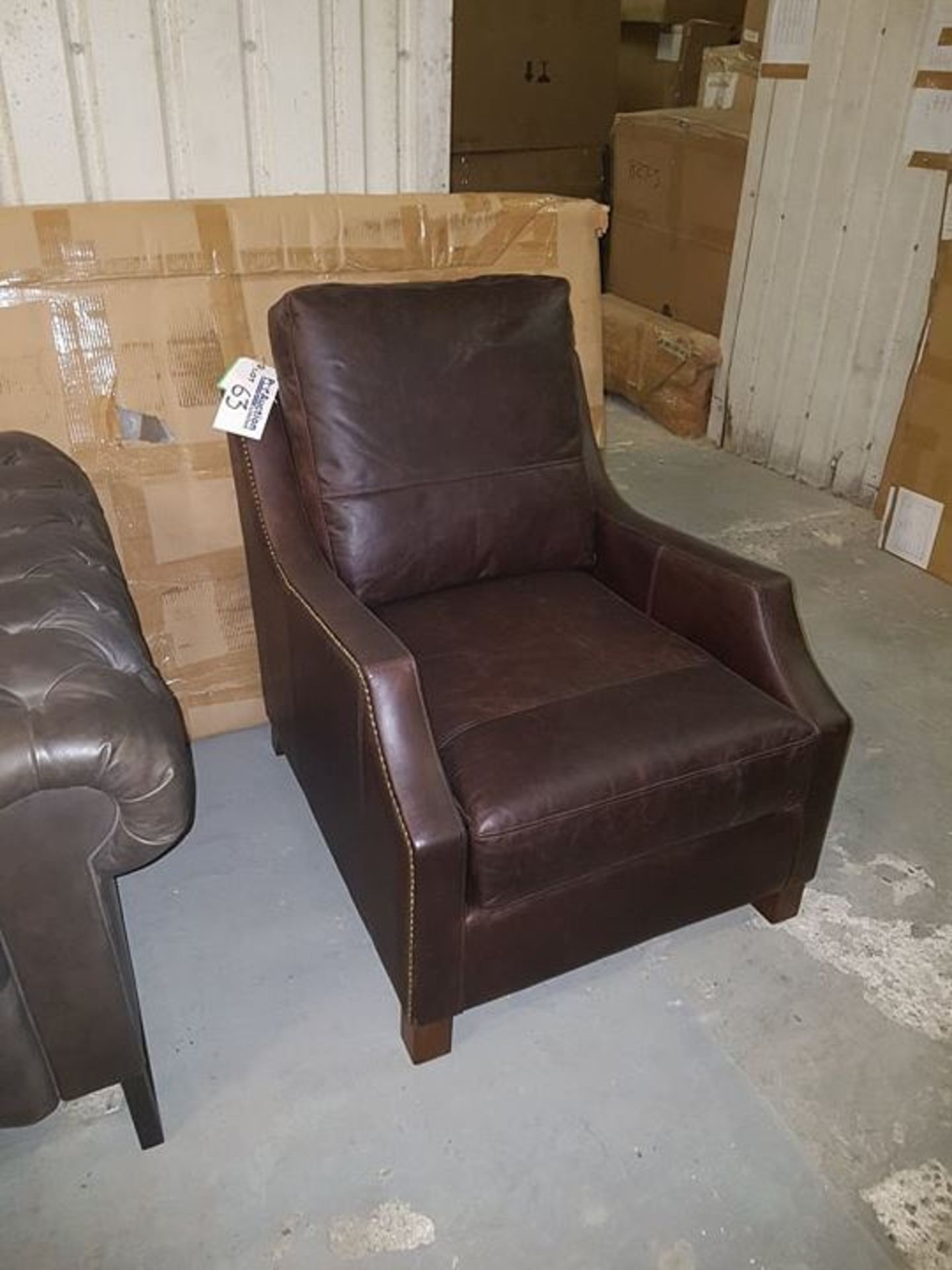 Kent Chair Maracana Dark Brown 74x98x92cm RRP £ 1842