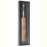 Cricket Bat Shadow Box(92x25) Black Wood (X1)