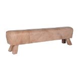 Gym Horse Triple Bench M.Choco 202x34.5x54cm RRP £ 1350