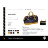 Rhodes Holdall Library Blue (X1)