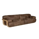 F298 Bowood Sofa4s Pawnee Tobacco & Bn.Natural Oak 276x104x72cm RRP £ 6891