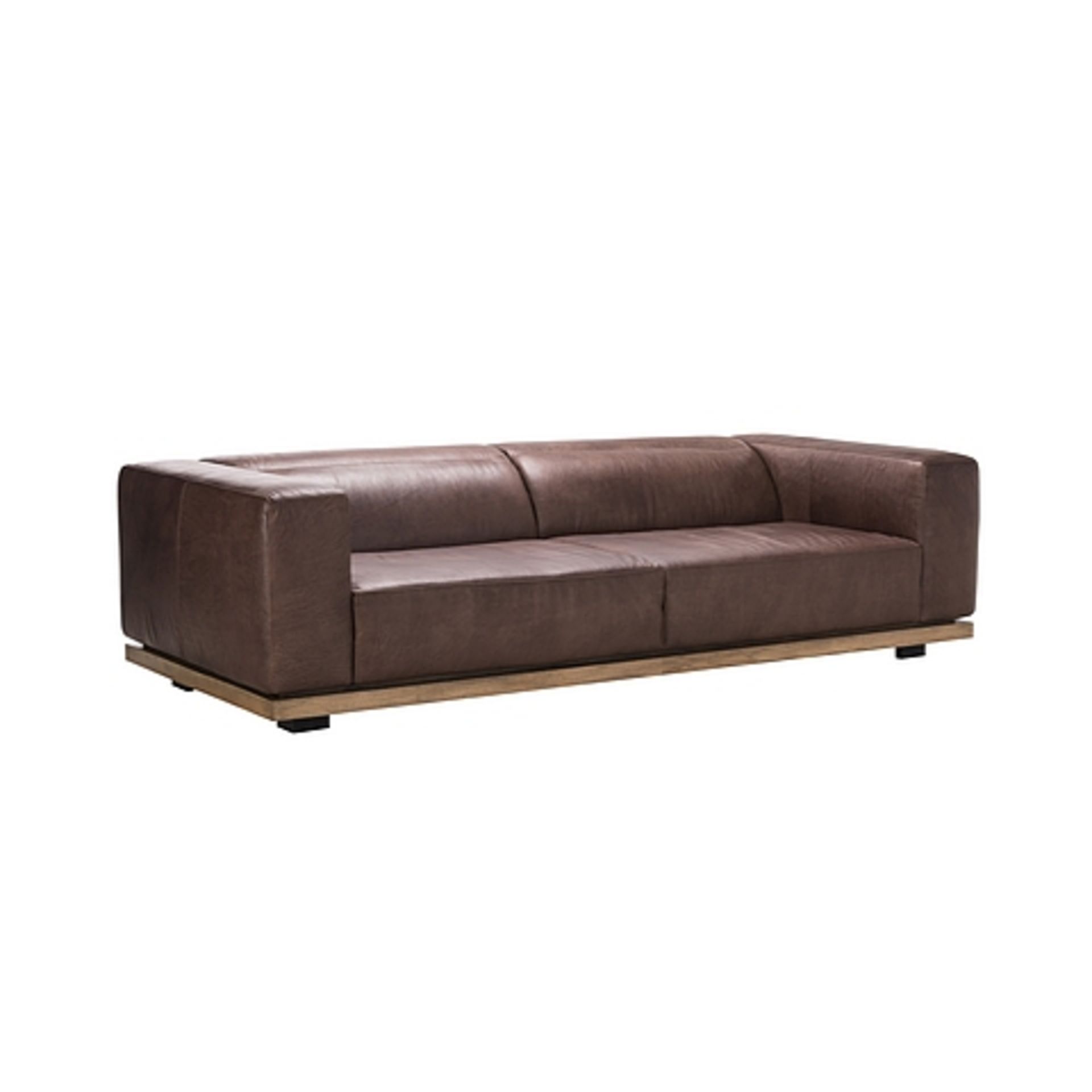 Gravity Sofa 3 Seater Napinha Ebony & Weathered Oak 235x105x71cm RRP £ 5601