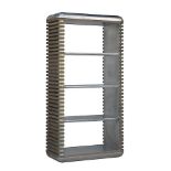 Castaway Bookcase Aluminium & Beached 100x50x198.5cm RRP £ 3069