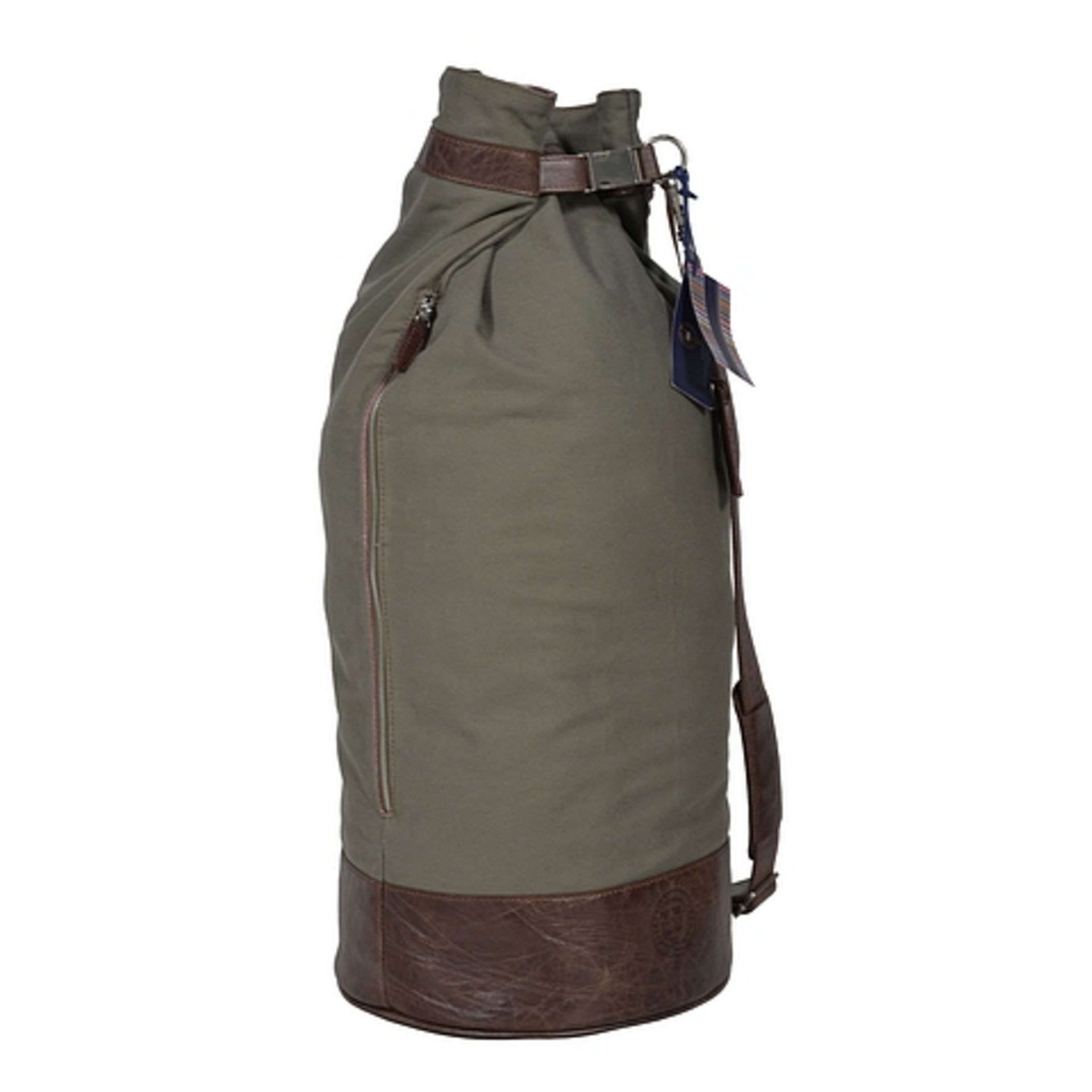 Rhodes Sailing Bag Khaki Cvs & Library Brown (X1)