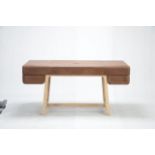 F283 Powood Desk Coman & Bn.Natural Oak 167x82x80cm RRP £ 6243