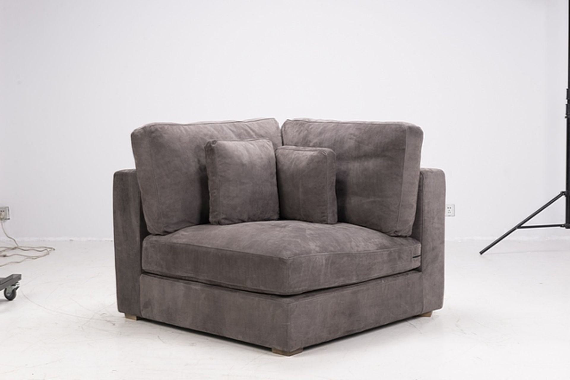 Antipode Sectional Sofa Set Compsiring 1 Seater Aussie Royal Grey 96x117x99cm RRP £ 2700, - Image 2 of 2